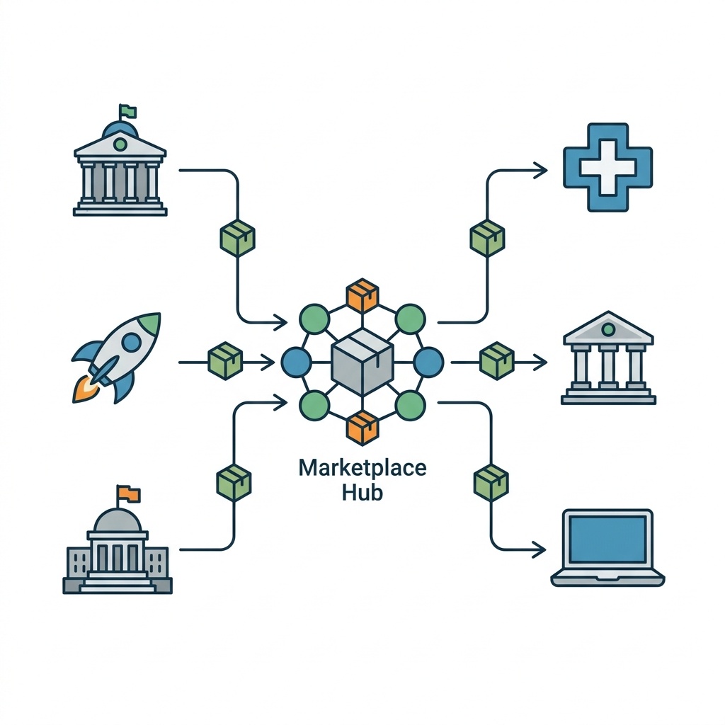 O Ecossistema de Mercado das IAs Modulares